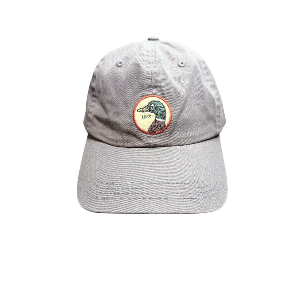 Vintage duck head tan logo unisex ball cap hat adjustable preppy